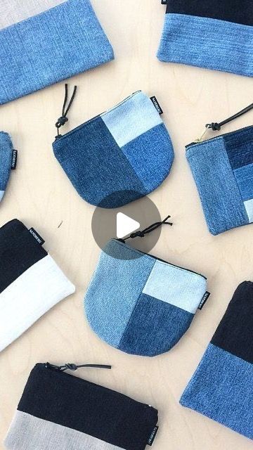 Michelle Macia ® on Instagram: "Creando un bolsito con retazos de jeans. ♻️💚 Si estás aprendiendo a coser y buscas un proyecto sencillo para empezar, ¡anímate con este! ¡Espero te sirva esta idea y por supuesto la hagas! #diy #upcycling #aprenderacoser #costuracreativa #sew #denim #mezclilla #jeans" Ideas Con Tela, Ideas Para Coser, Sew Denim, Diy Jeans Crafts, Jeans Upcycle, Diy Upcycling, Jean Crafts, Words Of Affirmation, Jeans Diy