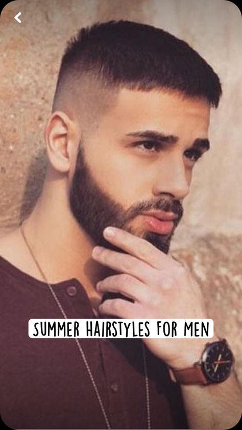 Very Short Hair Men, Haircuts For Balding Men, Short Hair With Beard, Short Fade Haircut, Mens Summer Hairstyles, Mens Hairstyles With Beard, Men's Short Hair, Beard Hairstyle, Men Hair Color