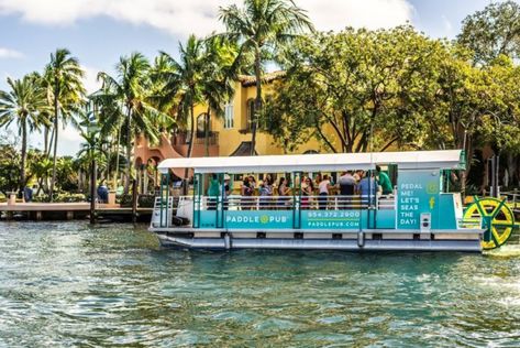 Fort Lauderdale Bachelorette, Boat Bar, Party Boat, Florida Attractions, Booze Cruise, Tiki Hut, Boat Party, New River, Pontoon Boat