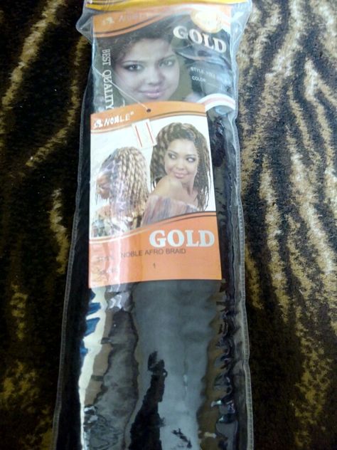 Noble Gold Afro Braid (Colour 1) Afro Braids, Afro Twist, Natural Braids, Hair Ponytail, Hair Ponytail Styles, Ponytail Styles, Latest African Fashion Dresses, Gold Hair, Afro Hairstyles