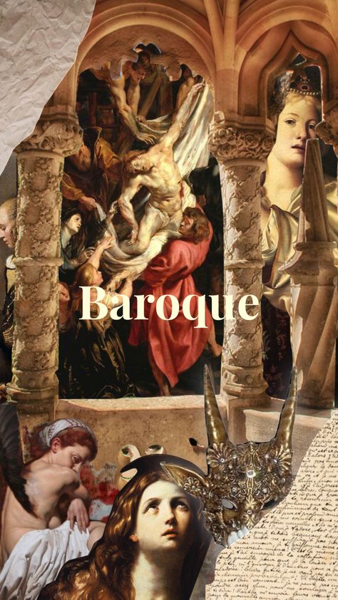 #aesthetic #collage #baroque #artboard Baroque Aesthetic Painting, Baroque Era Art, Baroque Color Scheme, Baroque Era Aesthetic, Baroque Aesthetic Wallpaper, Modern Baroque Fashion, Baroque Mood Board, Baroque Art Wallpaper, Baroque Art Aesthetic