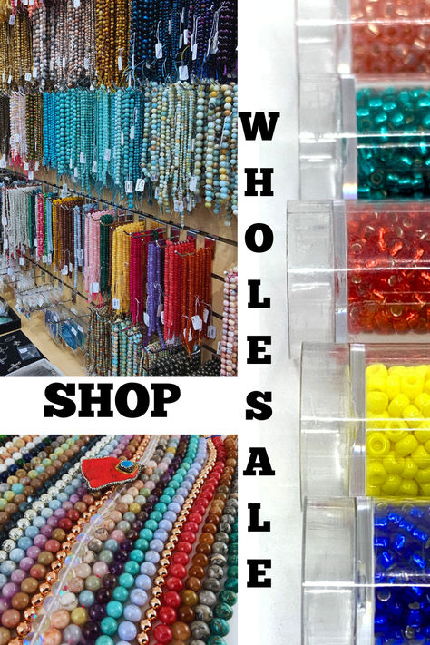 Colorful wholesale beads Diy Jewelry Beading Ideas, Wholesale Bead Suppliers, Wholesale Bead Vendors, Bead Vendors, Diy Beaded Jewelry Ideas, Chainmail Diy, Jewelry Creator, Free Jewelry Making Projects, Bead Knitting