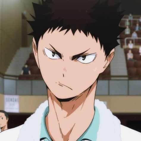 Haikyuu Iwaizumi, Iwa Chan, Hajime Iwaizumi, Iwaizumi Hajime, Aoba Johsai, Haikyuu Icons, Haikyuu Boys, Athletic Trainer, Akaashi Keiji