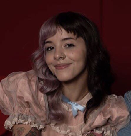 Melanie Martinez, Wall, Red, Hair, Pink