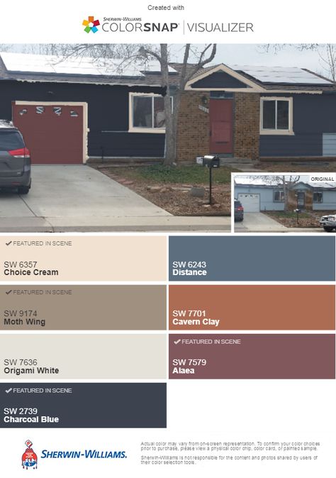 Moth Wings, Charcoal Blue, Exterior Paint Colors, Exterior Paint, Color Choices, Moth, Paint Colors, House Exterior, Exterior