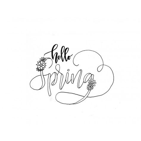 Spring Calligraphy, Cafe Chalkboard, Svg Pictures, Paint Studio, Spring Watercolor, Summer Decorations, Spring Coloring Pages, Spring Wallpaper, Doodle Lettering