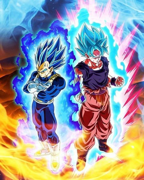 Ssj Blue Goku, Goku Super Saiyan Blue, Image Dbz, Vegito Y Gogeta, Goku Y Vegeta, Dragon Ball Tattoo, Dragon Ball Wallpaper Iphone, Goku Wallpaper, Dragon Ball Painting