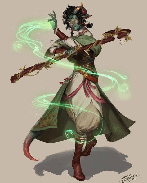 Tiefling Druid, Female Tiefling, Dnd Tiefling, Dnd Druid, Creative Stuff, Dungeons And Dragons Characters, Dnd Art, Character Inspo, Game Character Design