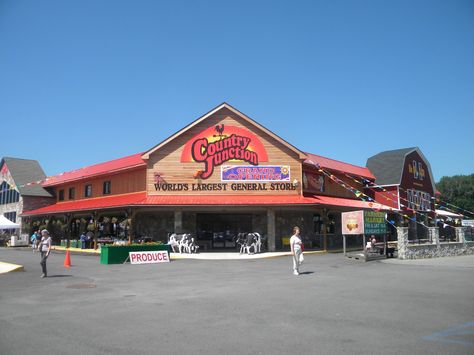 Country Junction is the World's Largest General Store, located right in the #PoconoMtns! Stone Cottage Homes, Old General Stores, Buc Ee's, Pennsylvania History, Winter Retreat, Pennsylvania Travel, Pocono Mountains, Ski Vacation, Petting Zoo