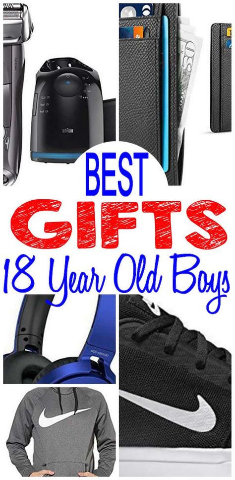 Ready for the BEST 18 year old boys gifts? TOP gifts 18 year old boys will love! Find trendy and popular gifts eighteen year old boys want! Check out these Christmas gifts or 18th birthday gifts. Gift ideas for any celebration or occasion. Gifts for sons, grandkids, friends any teen boy. Perfect gifts for teen boys - 16 year old and 17 year old. Check out the BEST gift guide / gift list for 16 year old boys! 18th Birthday Ideas For Boys, 18th Birthday Gifts For Boys, Birthday Presents For Teens, Birthday Presents For Boys, Gifts For 18th Birthday, Presents For Boys, Gifts For Teen Boys, Birthday Party For Teens