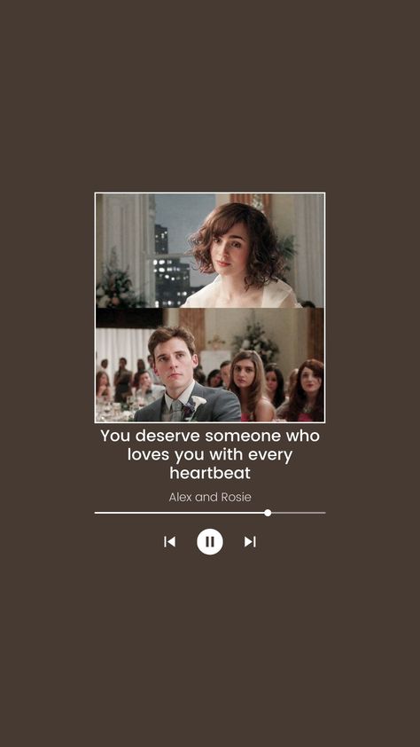 Love Rosie Wallpapers, Romcom Quotes, Alex And Rosie, Romcom Core, Love Rosie, Romantic Wallpaper, Sam Claflin, Perks Of Being A Wallflower, Fav Movies