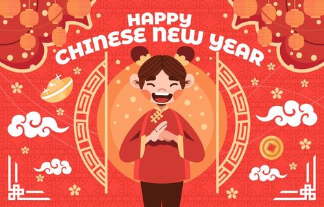 Gong Xi Fa Cai Season Greeting Gong Xi Fa Cai Greetings, Gong Xi Fa Cai 2023, Cny 2023, Fresh Image, Butterfly Art, Lunar New, Seasons Greetings, Psd Templates, Vector Photo