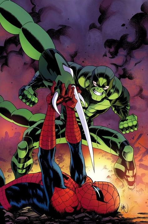 Art Spiderman, All Spiderman, Comic Book Villains, Spectacular Spider Man, Marvel Artwork, Marvel Villains, Spiderman Comic, Ms Marvel, Marvel Vs