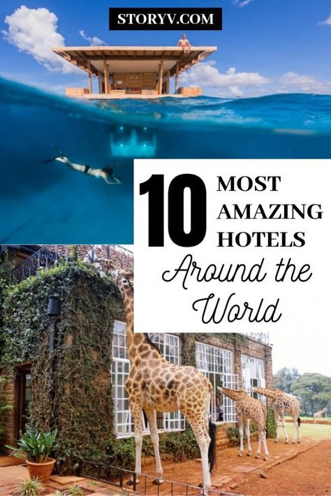 10 Of The World’s Most Amazing Hotels To Visit in Your Lifetime Unusual Hotels, Amazing Hotels, Hotels Around The World, Traveling Ideas, Travel Plan, Hotel Price, Unique Hotels, Unique Boutique, Beautiful Hotels