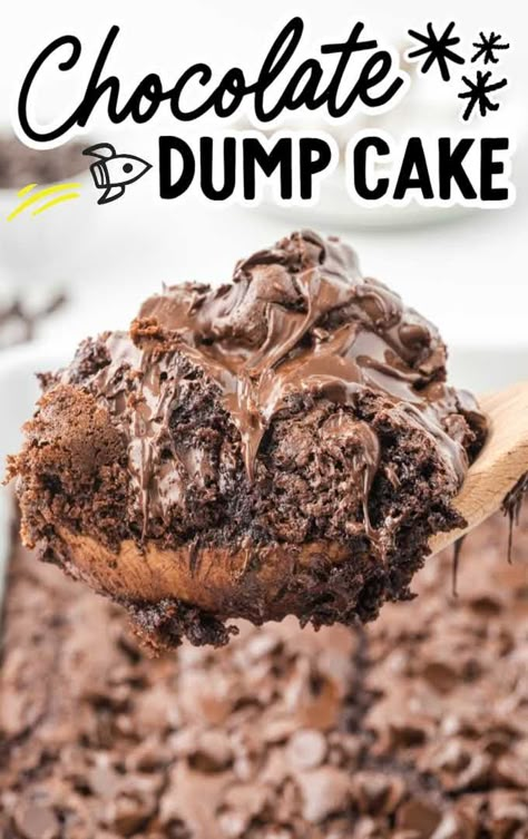 Dump Cake Recipes Chocolate, Chocolate Dump, Chocolate Cake Mix Recipes, Cherry Dump Cake Recipe, Chocolate Dump Cake, Cake Recipes Chocolate, Easy Dump Cake Recipe, Mix Chocolate, Cake Mix Desserts