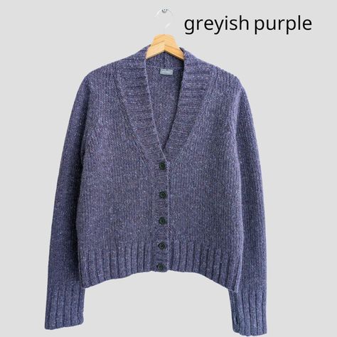 This Womens Cardigans item by PappusStore has 2 favourites from Etsy shoppers. Is dispatched from Latvia. Listed on 25 Sep, 2024 Thick Knit Cardigan, Cardigan Handmade, Knit Tweed, Yarn Thread, Chunky Knit Cardigan, Soft Purple, Wool Cardigan, Wool Jacket, Wool Sweater