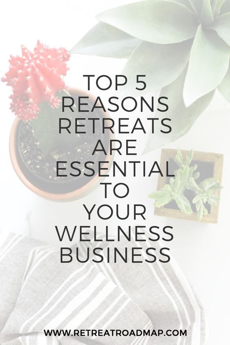 Top 5 Reasons Retreats are Essential to Your Wellness Business — Retreat Roadmap® Retreats Wellness, Meditation Space At Home, Retreat Planning, Retreat Activities, Yoga Meditation Space, Online Friendship, Wellness Workshop, Healing Retreats, Health Retreat