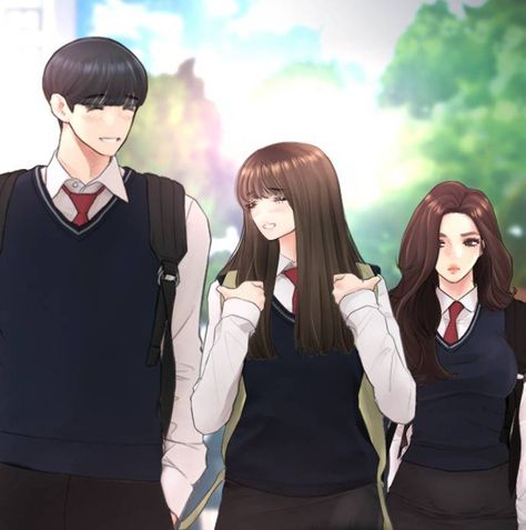 Daddy Goes to School | WEBTOON School Webtoon, School Couple, Couple Sketch, Anime School, First Youtube Video Ideas, Friendship Poems, Cute Couple Cartoon, Avatar Couple, Couple Drawings