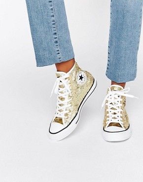 New shoes & accessories | The latest shoes | ASOS Sequin Converse, Sparkly Converse, Converse Gold, Glitter Converse, Outfits With Converse, Prom Shoes, Converse Sneakers, Jeffrey Campbell Shoes, Gym Shoes