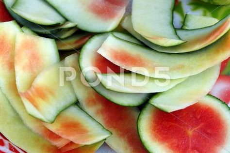 Watermelon Rinds texture Stock Photos #AD ,#Rinds#Watermelon#texture#Photos Best Tuna Salad, French Potatoes, Watermelon Benefits, Watermelon Rind, Easy Salmon, Salmon Patties, Canned Beans, Watermelon Juice, Juicy Fruit