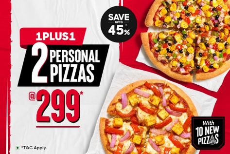 Enjoy your Pizza without moving anywhere for a small delivery fee. You can also use our Pizza Hut free delivery promo code and enjoy delivery without any cost! Pizza Hut also values their customer's privacy, you can either choose to receive by hand or leave the pizza at the door. Pizza Hut Advertising, Pizza Advertisement, Pizza Buy 1 Get 1 Free, Pizza Ads, Pizza Hut Coupon Codes, Pizza Offers Ads, Pizza Promo, Pizza Hut Menu, Veg Pizza