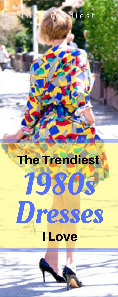 80s Fashion For Women Dresses, Women's 80s Fashion, Vintage Outfits 80s Dress, 80s Dresses Casual, 80 Fashion Outfits 80s Style Women, Dresses From The 80s, 80s Prom Dress Costume, 80s Fancy Dress Women, 80s Fashion For Women 1980s Outfits