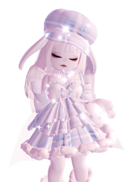 Currently obsessed with sanrio ૮꒰๑´ ᵕˋ๑꒱ა #royalehigh #royalehighoutfits Cinnamoroll Royale High Outfit, Cinnamoroll Outfit, Royale High, Dress To Impress, Milk