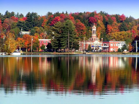 lake flower,Saranac Lake, NY, hwy 3, oct 8, 2004 Saranac Lake Ny, Lake George Village, Summer Vacation Spots, Saranac Lake, Romantic Cruise, Adirondack Mountains, Lake George, Town Hall, Fall Foliage