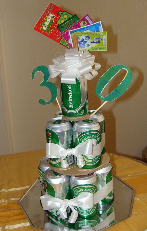 Birthday Texts To Boyfriend, Heineken Cake, Heineken Party, Birthday Beer Cake, Beer Burger, Birthday Cake For Him, Beer Cake, 40th Birthday Cakes, Birthday Themes For Boys