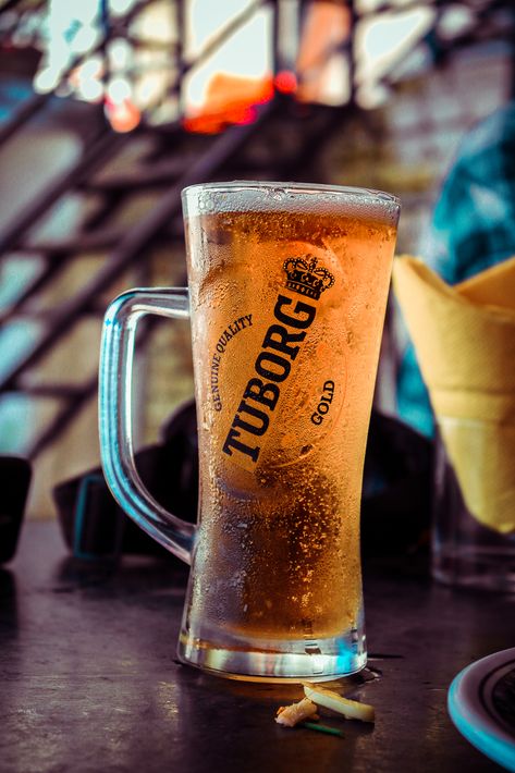 Tuborg Beer, Pilsner, Beer Mug, Nepal, Beer Glasses, Beer, Tableware, Glass, Photography