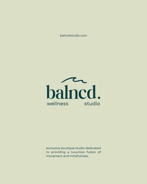 Introducing Balncd - part 1. 🌿 An exclusive boutique studio dedicated to providing a luxurious fusion of movement and mindfulness. Balncd offers a sophisticated approach to wellness that seamlessly integrates high-end fitness experiences with mindful eating workshops. Stay tuned for part 2, coming soon. 👀 @brandbriefboutique - - - - #kinadesignstudio #pilates #brandidentity #graphicdesign #promotions #brandingdesign #design #illustration #creative #marketing #brandbrainy #logobrainy ... Mindful Logo Design, Womens Health Branding, Fitness Brand Logo, Mindfulness Logo, Pilates Branding, Pilates Logo, Clean Branding, Wellness Workshop, Boutique Studio