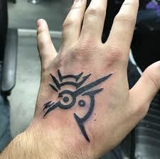 Video Game Hand Tattoo, Cool Video Game Tattoos, Dishonored Tattoo Ideas, Tattoo Ideas Video Games, Tattoo Words Design, Fable Tattoo, Gaming Tattoo Ideas, Video Game Tattoo Ideas, Dishonored Tattoo