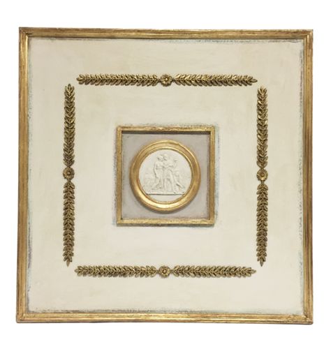 Intaglio Boiserie, Creme Framed Intaglios, Coin Frame, Penny Floor, Framing Art, Picture Arrangements, Decoration Shabby, Coin Display, Diy Wall Art Decor, Metal Picture Frames