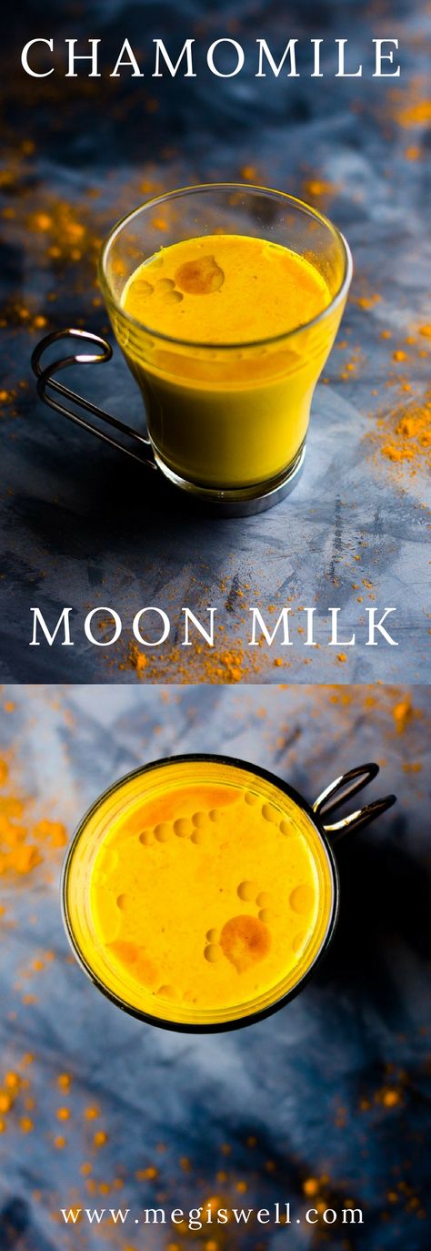 Turmeric Moon Milk, Cardamom Moon Milk, Ashwagandha Recipes, Milk Beverages, Moon Milk Recipe, Moon Milk, Cacao Butter, Winter Drink, Moon Time