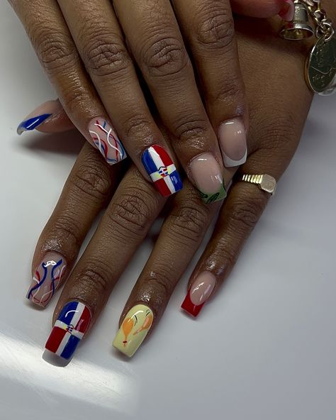 Dominican Parade Ready 🇩🇴 Walkins Call/Text 786-435-3461 ——————————————- ladies Click book now 🥰 ——————————————- #miaminails #browardnails #pembrokepinesnails #miaminailtech #browardnailtech #fortlauderdalenails #nailsofinstagram #nailsoftheday #nailart #baddienails #nailinspiration #nailtiktok #nailreels #nails #tapperedsquarenails #stilletonails #miramarnailtech #lasolas #miamigardensnails #miramarnailtech #lauderdalenails #miamigardensnails #miamigardensnailtech #hallandalebeachnails ... Dominican Parade, Dominican Nails, Dominican Flag, Flag Nails, Miami Nails, Miami Gardens, Nail Tech, Nails Inspiration, Flag