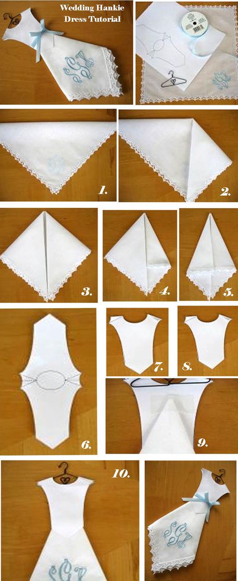 Handkerchief Wedding Dress, Handkerchief Quilts, Hankie Quilts, Vintage Handkerchiefs Crafts, Hanky Dress, Dress Cards, Handkerchief Crafts, Jewelry Sewing, Quilting 101