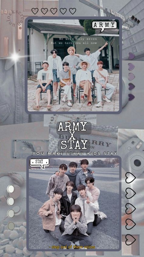 army x stay wallpaper Army And Stay, Cool Kpop Wallpapers, Kids Army, Iphone Wallpaper Bts, Kpop Backgrounds, Kpop Iphone Wallpaper, Kpop Diy, Wattpad Book Covers, Kids Background