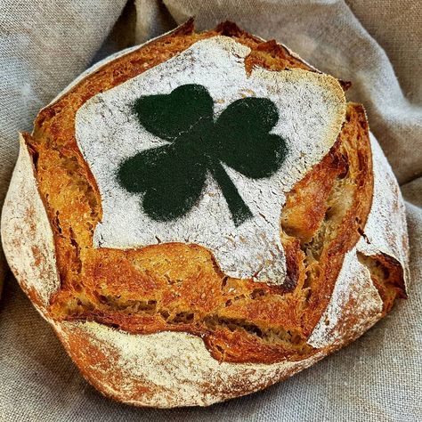 Bread Scoring, Symbol Of Luck, Homemade Sourdough Bread, Real Bread, Wild Yeast, Sourdough Recipes, Look Beautiful, Artisan Bread, Bread Dough