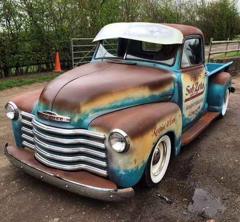 1949 Chevrolet 3100 Pickup Truck UK Registered 350 V8 Ratrod Patina in Cars, Motorcycles & Vehicles, Classic Cars, American | eBay Best Pickup Truck, Trucks Chevy, Dually Trucks, Chevrolet 3100, Rat Rods Truck, Old Truck, Old Pickup, Chevy Pickup Trucks, Old Pickup Trucks