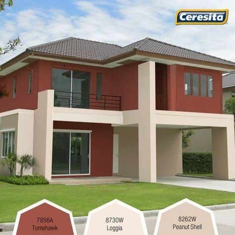 Exterior House Combinations, Best Exterior House Paint, House Paint Color Combination, Two Story House, Exterior Decoration, Exterior Paint Colors For House, Casa Exterior, House Paint Exterior, Updating House