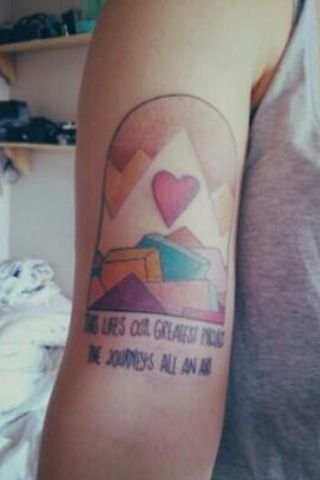 George Watsky lyric tattoo! Lyric Tattoos, Simply Lovely, Get A Tattoo, A Tattoo, Triangle Tattoo, Tatting, Body Art, Musician, Tumblr