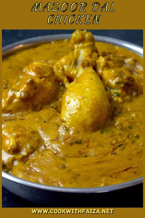 Masoor Dal Chicken || Masoor Dal Recipe || Chicken Dal || Kali Masoor Dal Recipe || Masoor ki Daal Chicken Recipe in Urdu - Hindi || Pakistani Food Recipes || India Recipes By Chef Faiza Zarif  @COOK WITH FAIZA Dal Chicken Recipe, Pakistani Food Recipes, Masoor Dal Recipe, India Recipes, Desi Khana, Masoor Dal, Cooking Recipes In Urdu, Dal Recipe, Indian Cooking Recipes