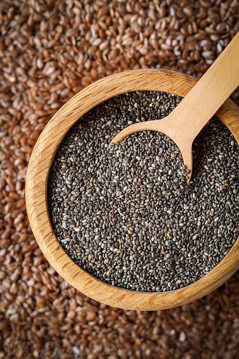 How To Make a Chia Egg - The Flax Egg Just Met Its Match (FAK Friday) - Will Cook For Friends Herb Photography, Chai Seed, بذور الشيا, Chia Egg, Chia Seed Water, Chia Benefits, Chia Seeds Benefits, Flax Egg, Maintaining Healthy Hair