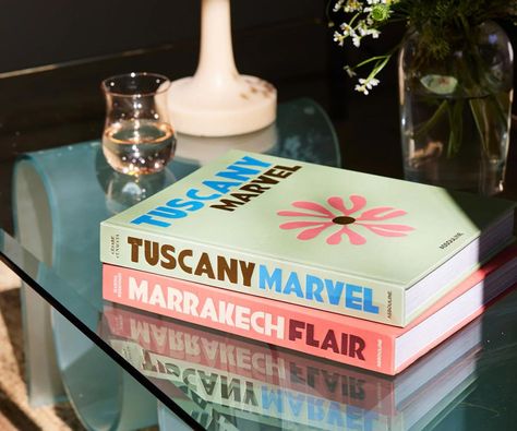 How one couple built a beautiful holiday home on a budget Terracotta Walls, Country Coffee Table, Marisa Berenson, Marvel Books, Colorful Coffee Table, Bed Threads, Assouline Books, Italy Coffee, Coffee Table Book