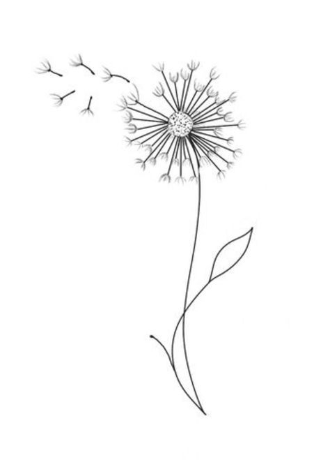 Fearless Tattoo, Dandelion Tattoo Design, Dandelion Drawing, Persian Tattoo, Tiny Wrist Tattoos, Crazy Tattoos, Animal Tattoo Ideas, Vegan Tattoo, Dandelion Tattoo