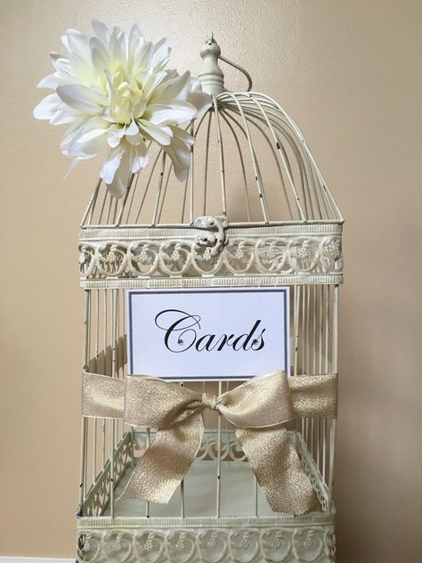 Birdcage Card Holders, Table Numbers, Bird Cage, Napkin Rings, Card Holder, Place Card Holders, Etsy Shop