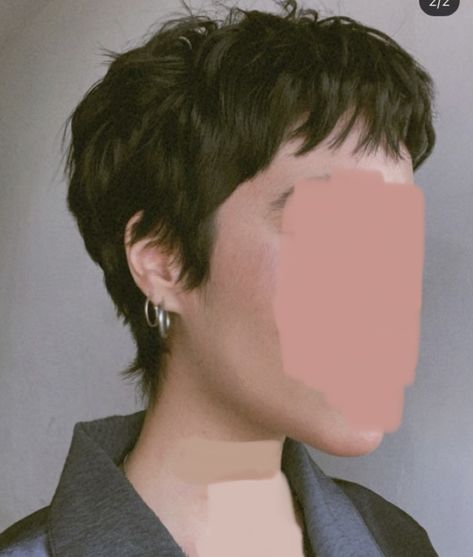 Buzz Hairstyle Women, Pixie Bob Straight Hair, Crop Pixie Haircut, Plus Size Buzzcut, Style Short Pixie How To, 60s Mod Pixie Cut, Post Buzzcut Hairstyles, Short Mod Hair, Queer Haircut Short