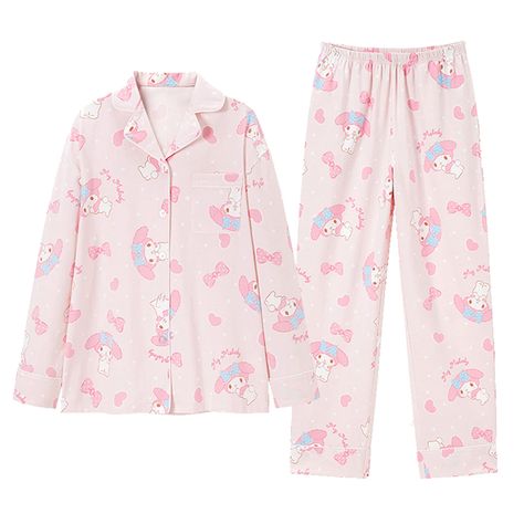 Pijama Aesthetic, Kawaii Pajamas, Pyjamas Party, Kawaii Sanrio, Soft Pajamas, Pyjama Bottoms, Cute Pajamas, Pj Pants, Womens Pyjama Sets