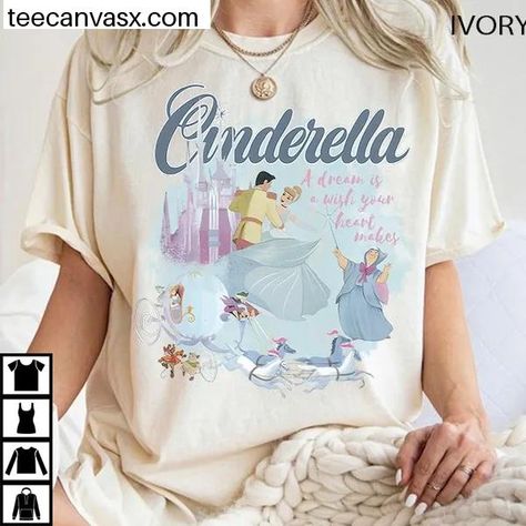 Disney Princess Shirt, Cinderella Princess, Princess Shirt, Animation Studios, Disney Cinderella, Walt Disney Animation Studios, Walt Disney Animation, Comfort Colors Shirt, Animation Studio