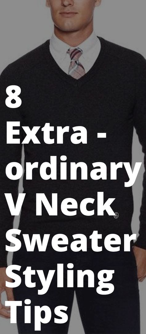 Dress Shirt With Sweater Men, V Neck Pullover Outfit Men, Mens Outfits With Sweaters, Sweater And Shirt Layering Men, Black Vneck Sweater Outfit Men, Sweater With Tie Mens, Suit And Sweater Men Outfit, Styling A V Neck Sweater, Polo V Neck Sweater Outfit